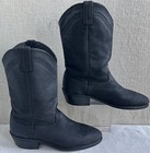 Vintage Abilene Men’s Black Leather Vibram 430 Sole Roper Boot US 11.5 EUC — photo 3