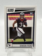 2022 Panini Score - #345 Dameon Pierce (RC)