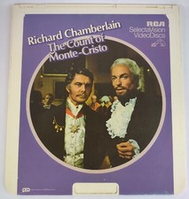 RCA VideoDisc CED - The Count of Monte-Cristo - RCA Selectavision - Untested