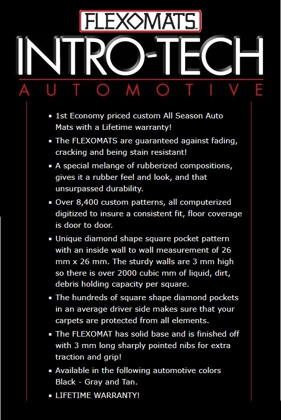 Alfombrillas de goma Flexomat de 4 piezas de ajuste personalizado para vehículo Audi - negro tostado gris Foto 2 de 4