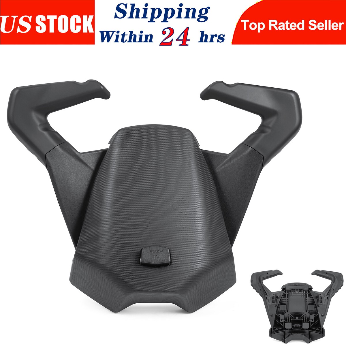 Rear Passenger Seat For Can Am Ryker 600 900 2019 2020 2021-2024