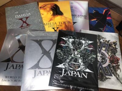 X JAPAN TOKYO DOME 2 DAYS パンフレット xjapan pamphlet set Tokyo Dome live goods Official goods Yokohama