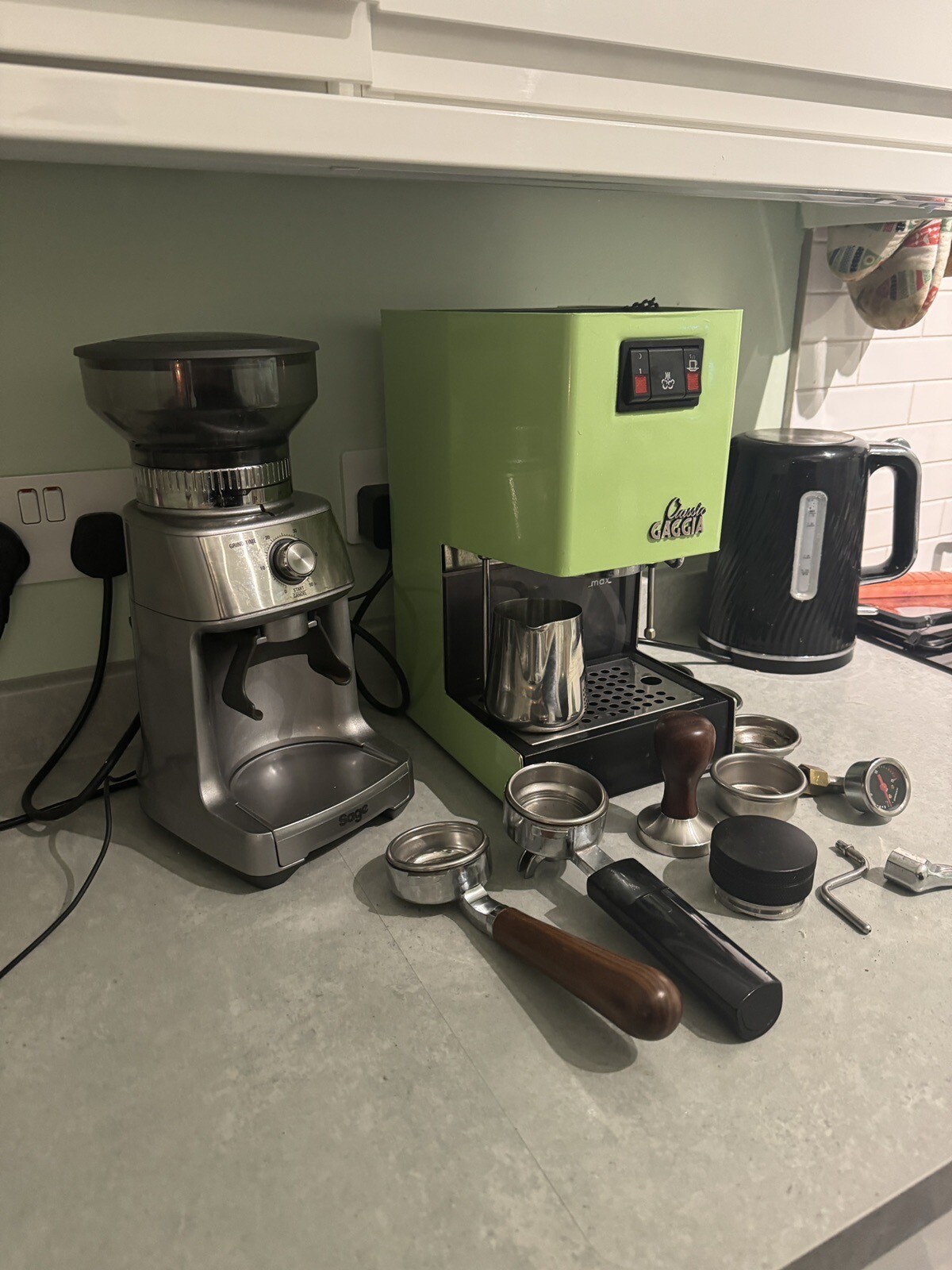 Gaggia Classic Coffee Machine With Sage Grinder And Extras! eBay