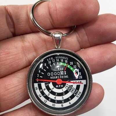 John Deere Tachometer 1010, 420, 430, 440 Speedometer Keychain | eBay
