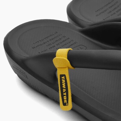 ◆TAW&TOE◆ Zerovity OG Black Z-FF-BLAJ New TAW&TOE FLIP FLOP ZEROVITY OG BLACK Z-FF-BLAJ Light