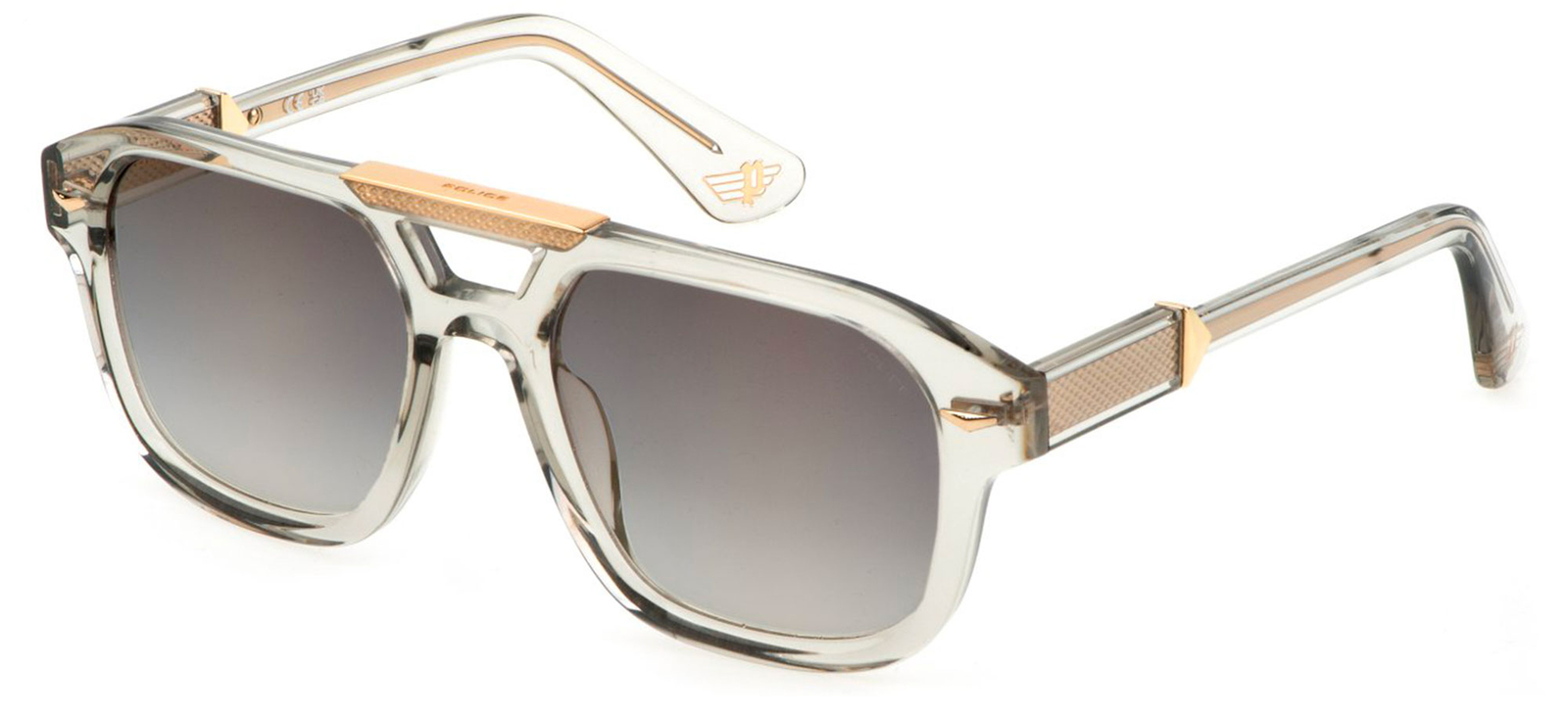 Occhiali da Sole Police MONUMENT 1 SPLL19 Clear GREY/SMOKE GRADIENT 55/20/145