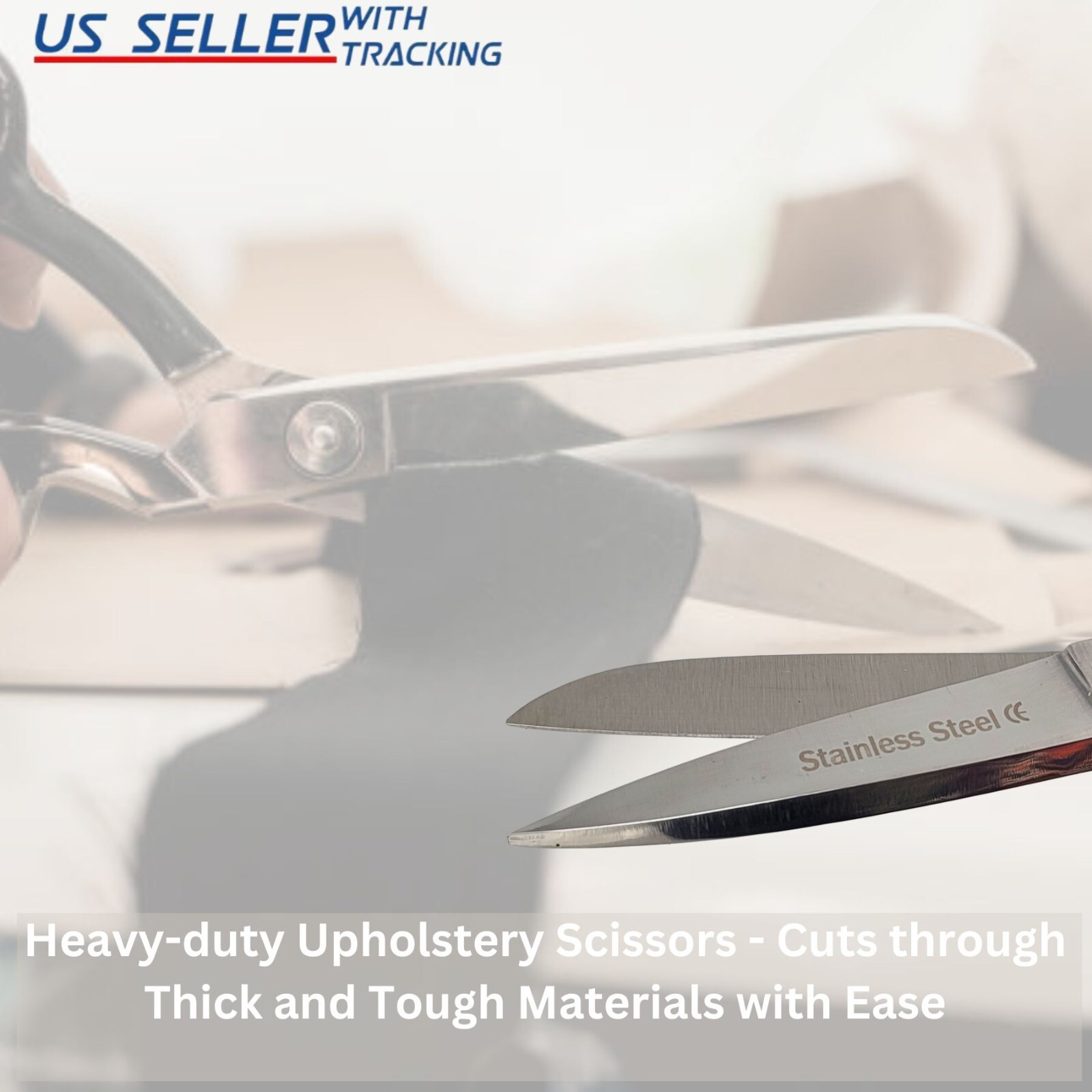 8" Dressmaking/Tailor Sewing with Embroidery Scissors_Quality Steel