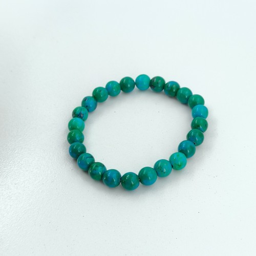 Turquoise Beads Handmade Stretchable Healing Reiki Yoga Bracelet for Women, Men - Picture 1 of 20