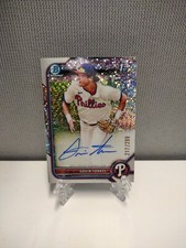 2022 Bowman Chrome Prospect Speckle Refractor #CPA-GTL Gavin Tonkel Auto 217/299