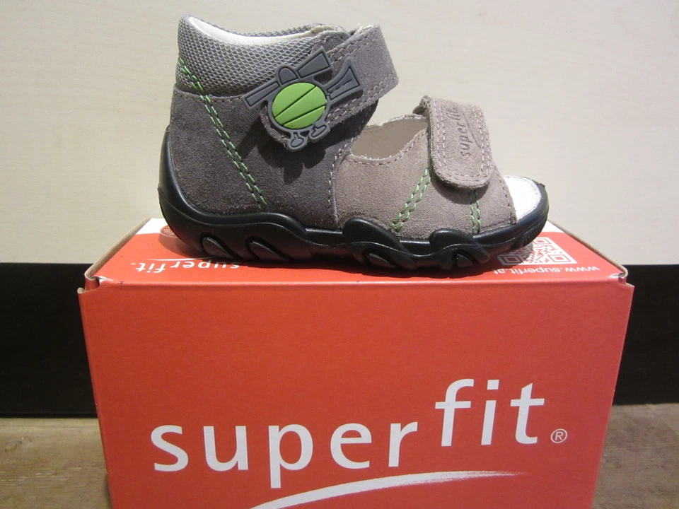 Superfit LL - Sandália Couro Bege/Verde KV Palmilha de Couro Nova!!! - Imagem 3 de 4