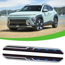 2 Stück Trittbrett Seitenschritt Nervenleiste für Hyundai KONA SX2 2024 2025