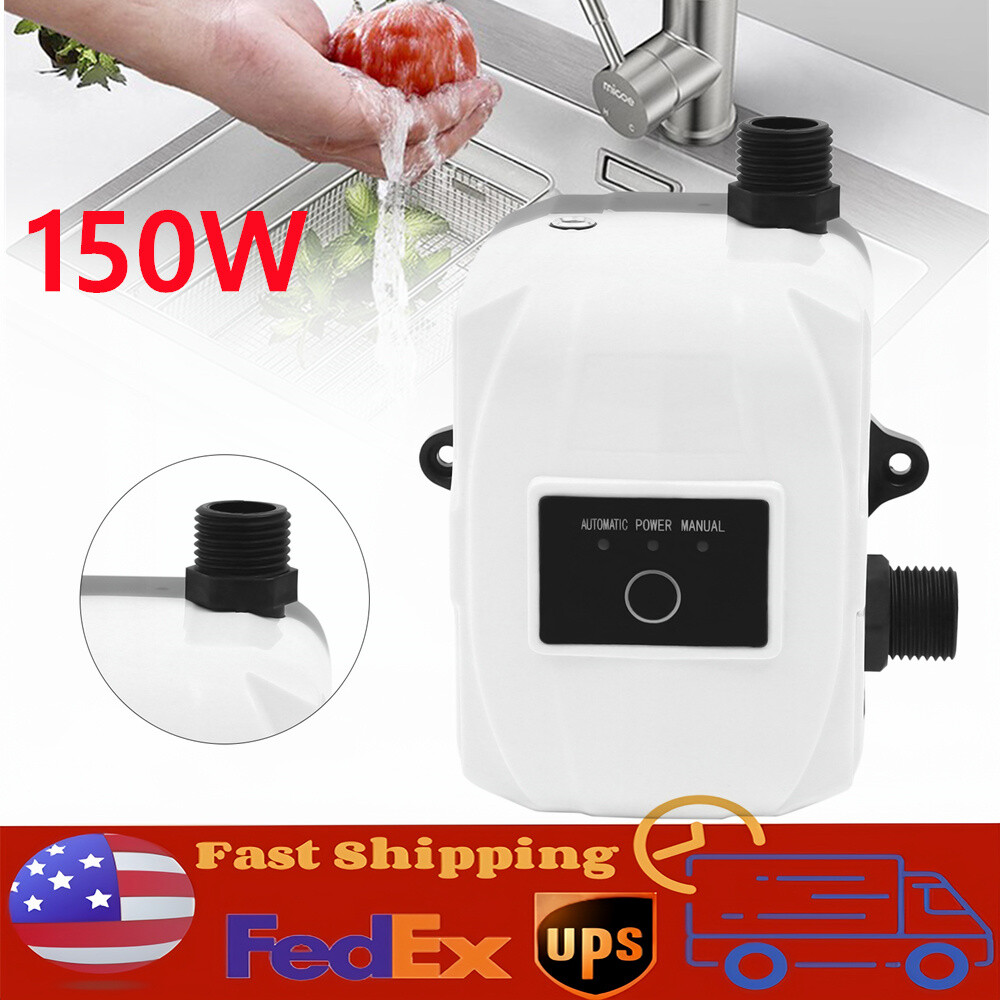 24V Pressure Booster Pump Portable Automatic Water Recirculating Pump for Shower