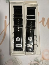 XIAOJU compatible with apple watch Nylon wide band 45,44,42,41,40,38 MM MEDIUM