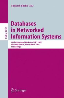 Databases in Networked Information Systems : 4th International Workshop, DNIS...