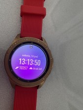 Samsung Galaxy Watch Sm R815 42mm Rose Gold Case Classic Buckle Pink Beige Lte Unlocked For Sale Online Ebay