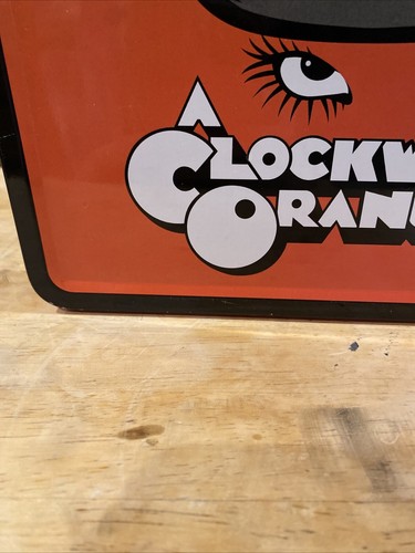 Malcolm McDowell Brotdose "A Clockwork Orange"! Metall Limited Edition - Bild 7 von 13