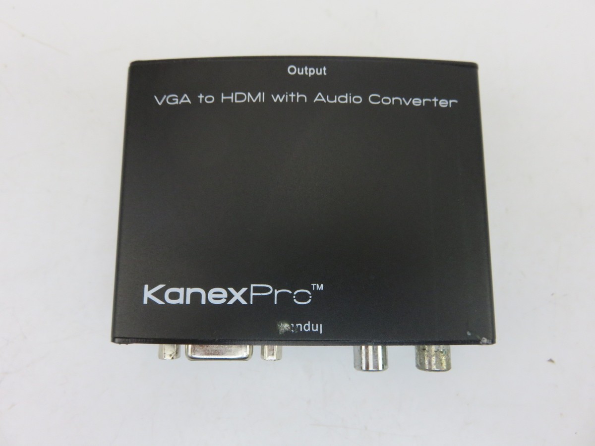 KanexPro VGARLHD Full HD Display 1080p VGA to HDMI with KanexPro VGARLHD Full HD Display 1080p VGA to HDMI with