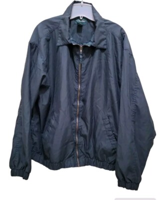 Mens Jacket Catalina Windbreaker Catalina Men's Large Lined Green