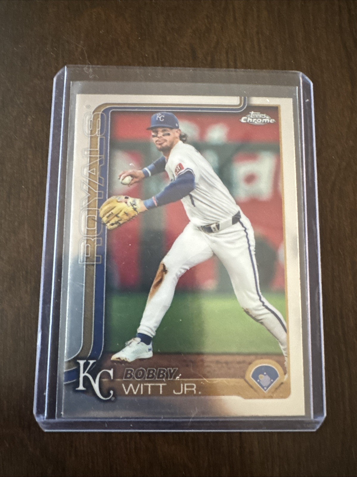 2025 Topps Chrome - Bobby Witt Jr. #93 Refractor - Kansas City Royals