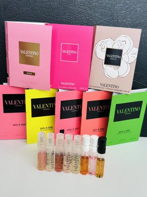 8 x Valentino Perfume For Women Samples Size (1.2ml / 0.04oz)