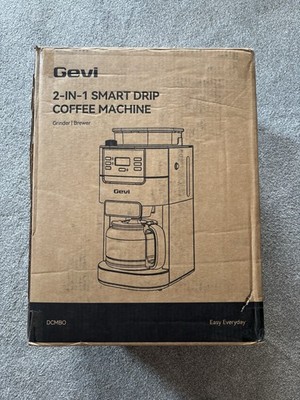 Gevi 2-in-1 Smart Grind & Brew Coffee Machine DCMBO