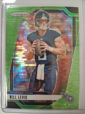 2024 Panini Prizm - Will Levis #277 Neon Green Pulsar Prizm