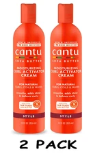 Cantu Shea Butter Moisturizing Curl Activator Cream for Natural Hair, 12 oz 2 pk