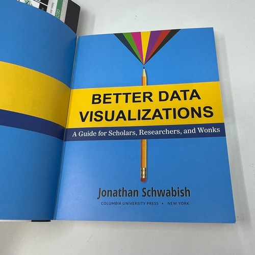 Better Data Visualizations by Jonathan Schwabish - Paperback 2021 Signed - Bild 8 von 19