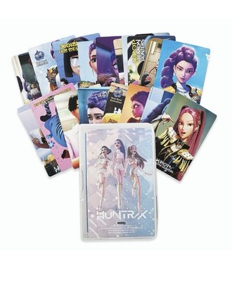 Kpop Demon Hunters Photo card Case Set-18pcs each/total 36Cards