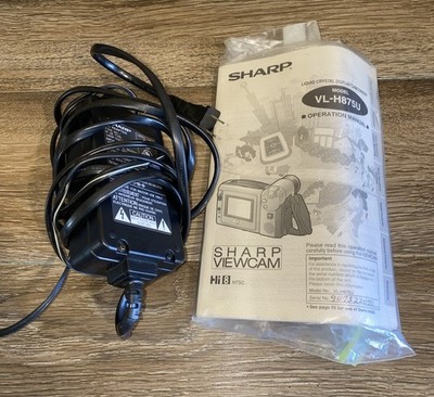 Genuine Sharp UADP-0303TAZZ Camcorder 9V / 0.9A AC Power Adapter Brick Plug OEM