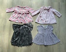 Lot of 4 Baby Girl Dresses 6  9 Months   Next  George, Mixed Styles