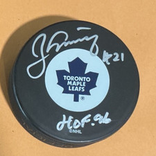 Borje Salming Autographed Toronto Maple Leafs...