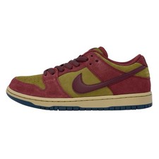 Zapatillas Nike SB Dunk Low Pro 'Olive Flak' Team rojas, talla 9,5 nuevas en caja HQ1625-600
