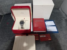 Boxed Omega  2803.52 / 2503.52 Seamaster Railmaster Watch Box & Papers