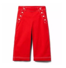 Janie And Jack Wide Leg Sailor Pant Size 5