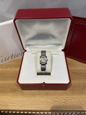 Cartier Tank Francaise 2384 Ladies Watch 20mm Box And Booklet Stainless Steel