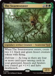 The Swarmweaver (301) Duskmourn: House of Horror