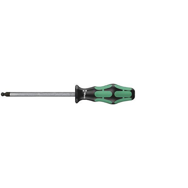 Wera 352 Kraftform Plus Screwdriver Ball End Hex 5.0/100