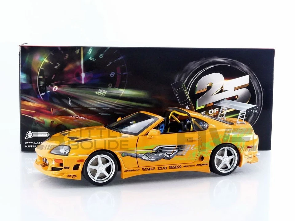 SOLIDO 1/18 - TOYOTA SUPRA MK4 (A80) FAST AND FURIOUS 1 - 2001 S1807609A - Photo 1/1