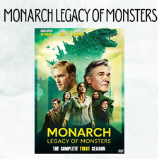 DVD Monarch: Legacy of Monsters 2023 Season 1 Full 2 Disc Action Sci-Fi Series