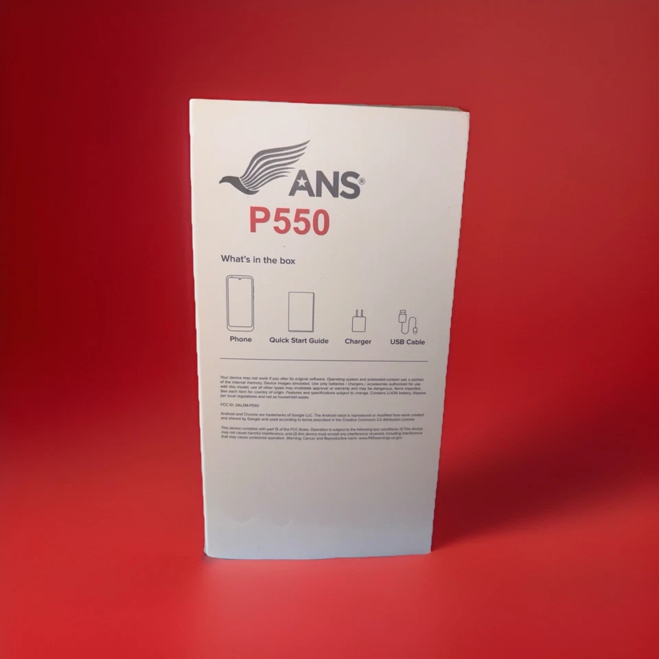 ANS P550 2GB RAM,16GB | 5.5-inch Display | Android Smartphone Unlocked – Black - Image 4 of 4