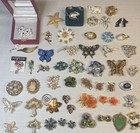 New ListingAmazing Vintage Brooch Lot & Earrings Lot