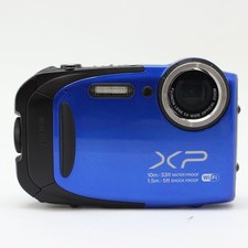 FUJIFILM FINEPIX XP70 Blue 16.4MP Tested Working With Battery From Japan