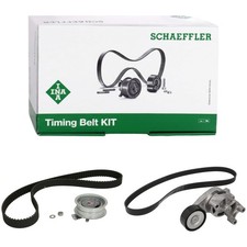 Schaeffler INA Zahnriemensatz + Keilrippenriemensatz für VW JETTA IV 2.0