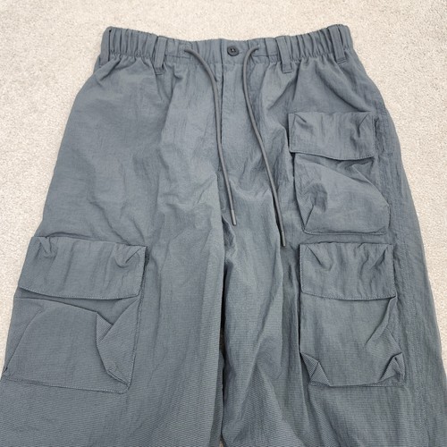 Nike Men Small (mistagged) Tech Pack Woven Mesh Pants Cargo Iron Grey FQ3868-068 - Picture 2 of 15