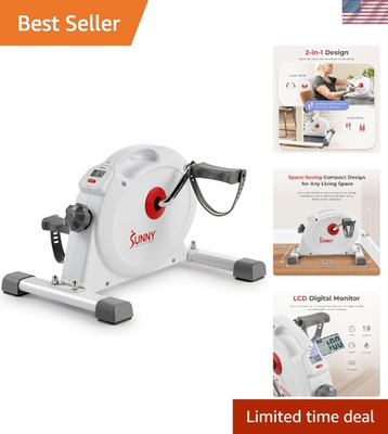 #ad #ad Lightweight Smart Mini Bike Low Impact Exerciser with Free SunnyFit App $209.99