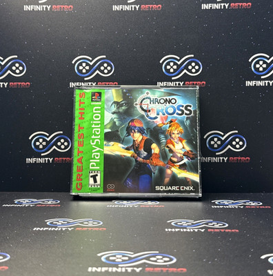 Chrono Cross Sony PlayStation 1 PS1 CIB Refurbished & Tested Free Shipping
