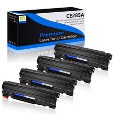 1-4PK CE285A Toner Cartridge for HP 85A Laserjet Pro M1136 M1137 P1109W Printer