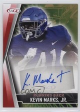 2022 SAGE Low Series Red Kevin Marks Jr #A-KMJ Auto 0sm9