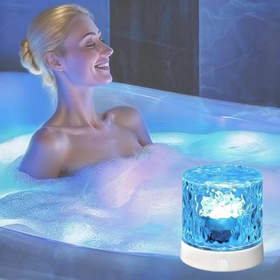 Waterproof Shower Light with Bluetooth Speaker, Rechargeable Bathroom Lamp | 16